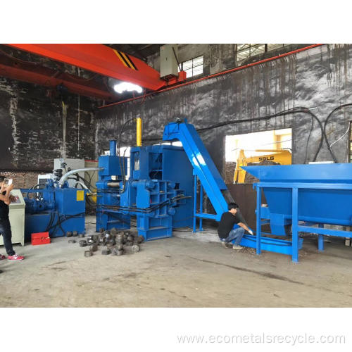 Horizontal Stainless Steel Chips Briquette Making Machine